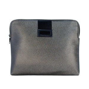 BVLGARI Parfums Zip Toiletry Cosmetic Makeup Pouch Tablet Sleeve Case Bag - MINT